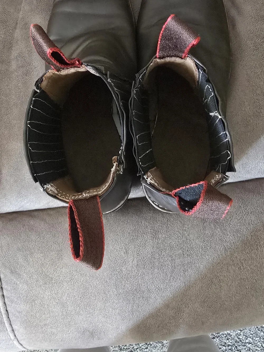 Authentic Mexican made Men's Brown Leather Chukka Boots with Elastic Side Panels